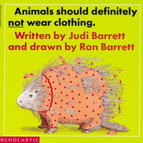 Animals Should Definitely not Wear Clothing